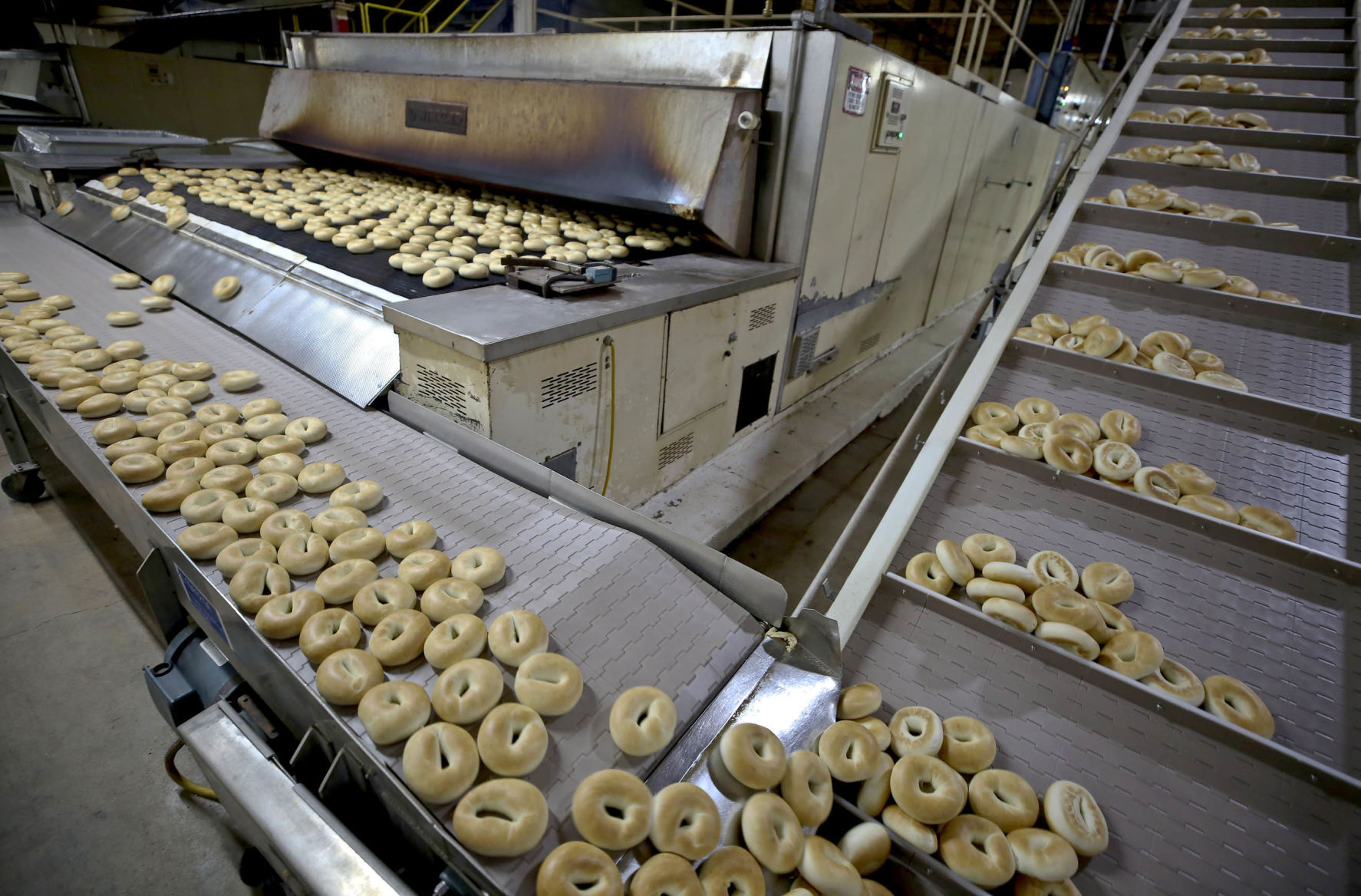 A bagel is born: on to the next station